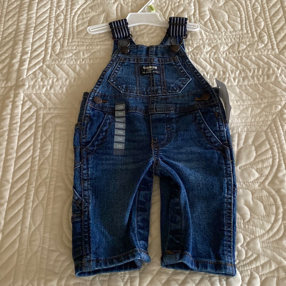 Denim overalls